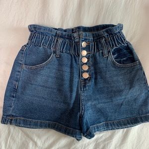 High waisted shorts